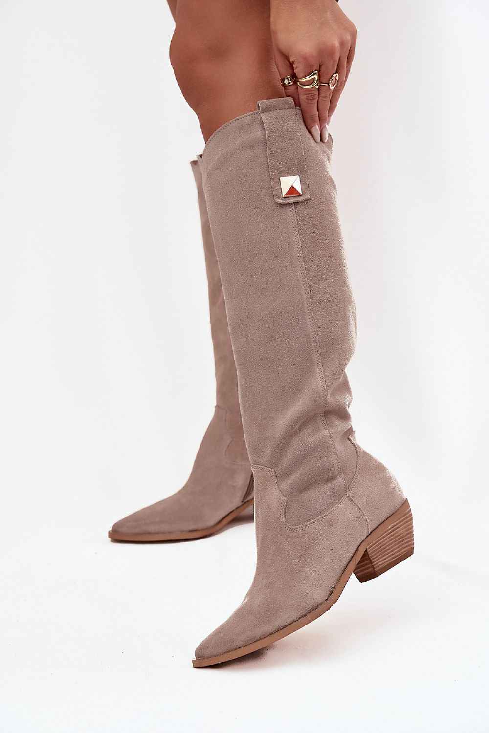 Heel boots model 220209